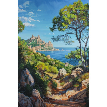 Framed Landscape Canvas